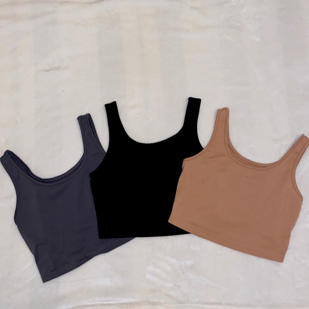 3 Cropped Tank Tops!